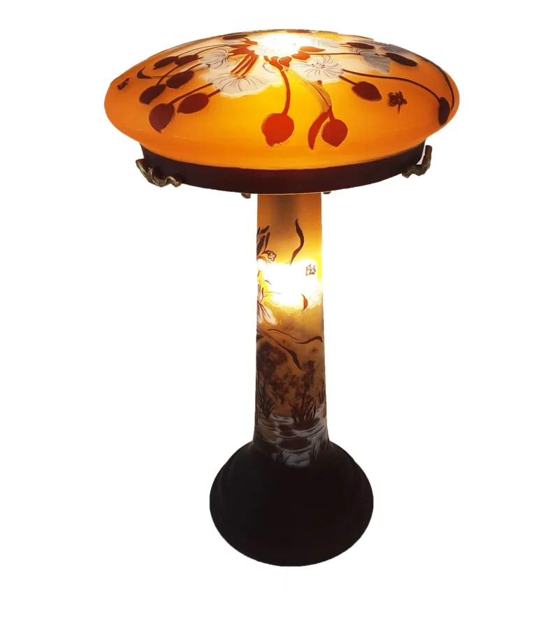 Lámpara Dragonfly Gallé – diseño completo en vidrio soplado
