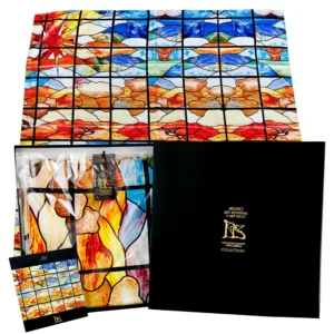 Pañuelo vidriera "Amanecer" Casa Lis.