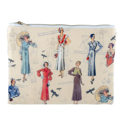 BOLSO NECESER GRANDE VIDRIERA/BOCETOS DE MODA