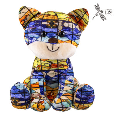 GATO PELUCHE "VIDRIERA"