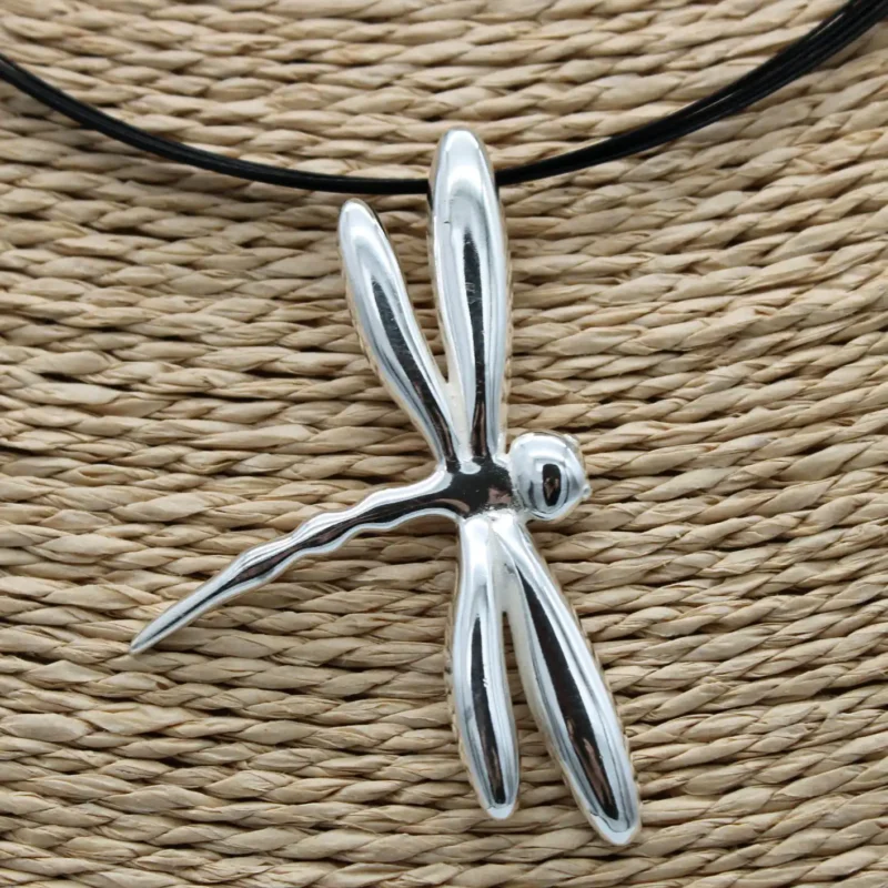 COLGANTE DE LIBÉLULA PLATA DE LEY