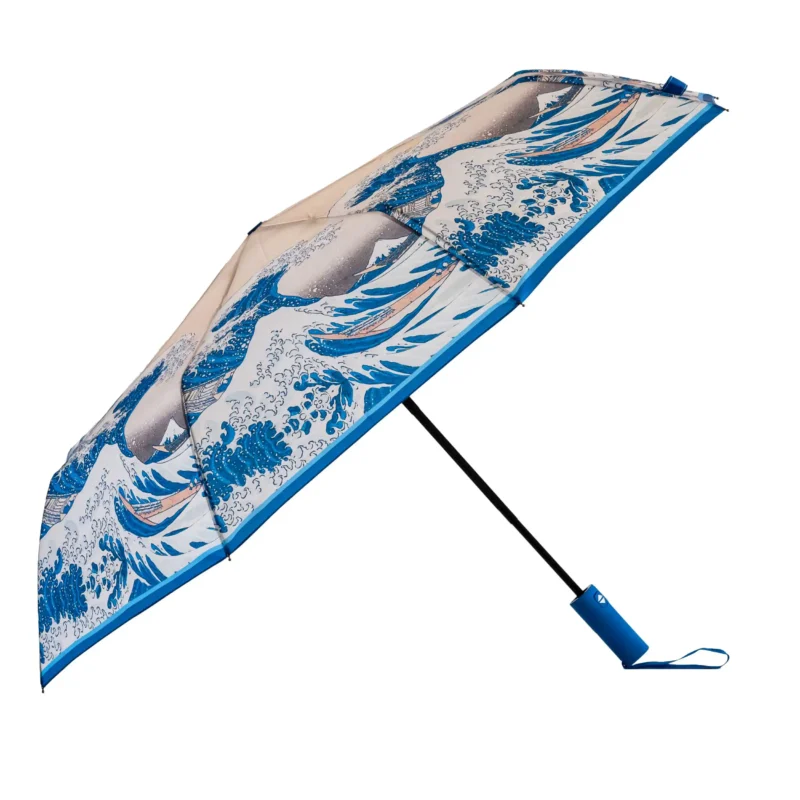 PARAGUAS PLEGABLE LA GRAN OLA HOKUSAI - Imagen 2