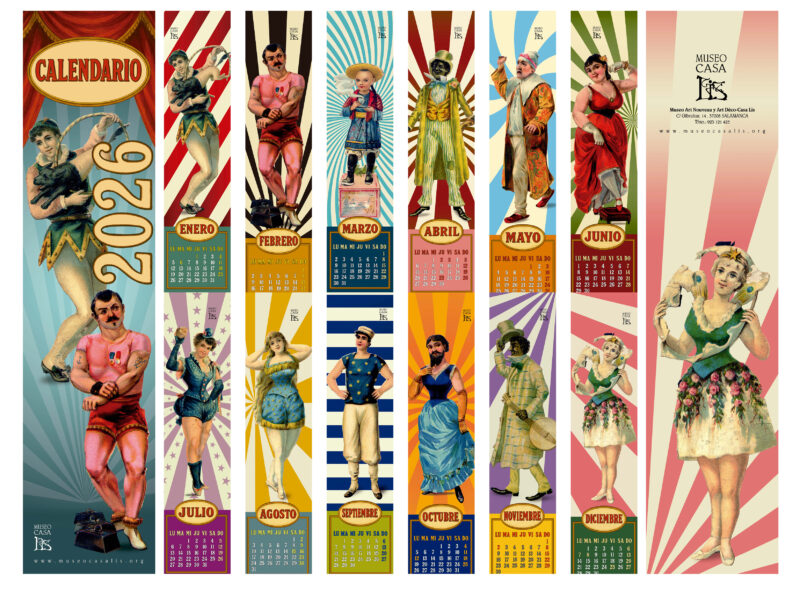 CALENDARIO 2026. COLECCIÓN CIRCO STEIFF